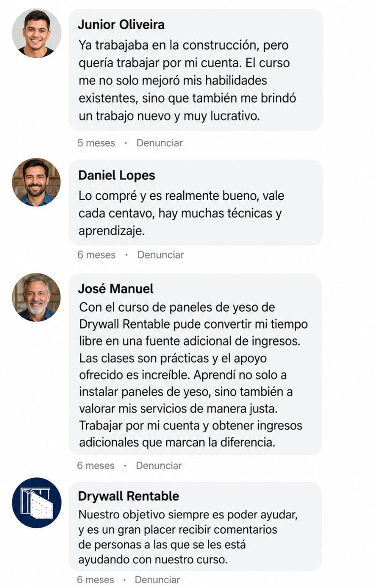 Testimonio de alumno